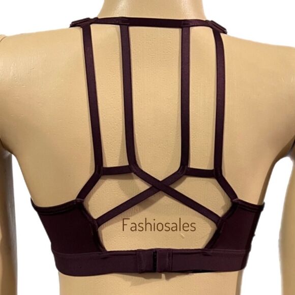 Victorias Secret Incredible Lightweight Max Maximum Support sport bra wine - Picture 4 of 4